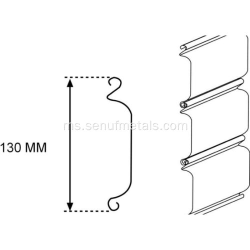 Máquina formadora de rollos de puerta rodante